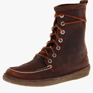 Seavees 7eye trail boot in walnut leather